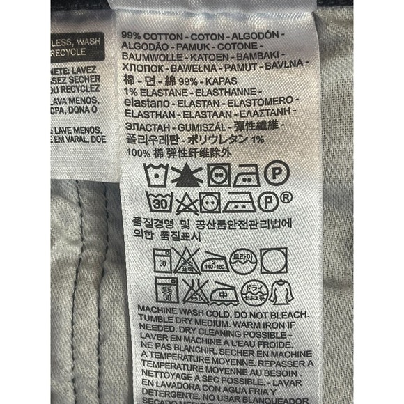 Levis Jeans Mens 42x32 Black 501 XX Denim Button Fly Casual Straight Adult - Picture 9 of 14